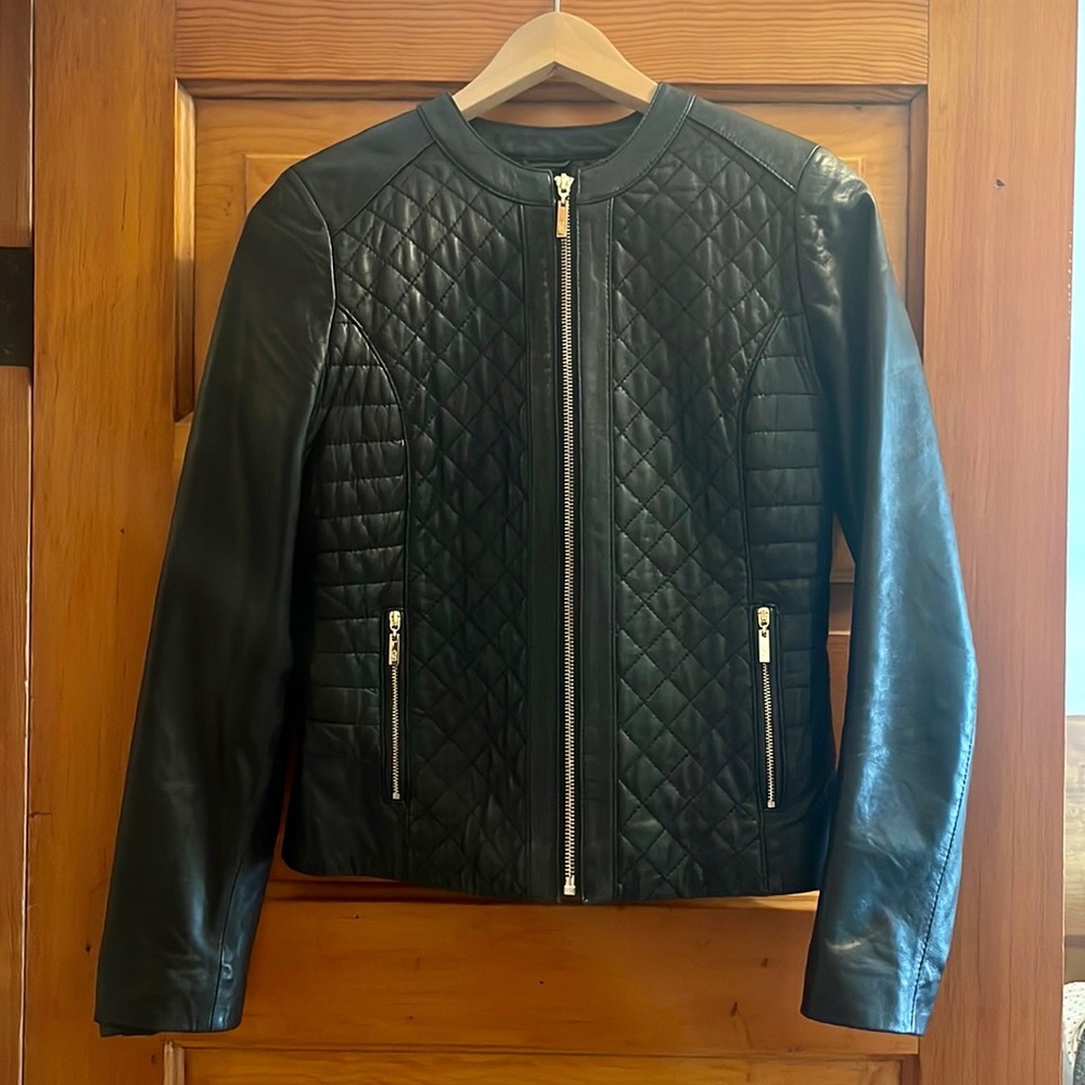 Cole Haan Leather Jacket